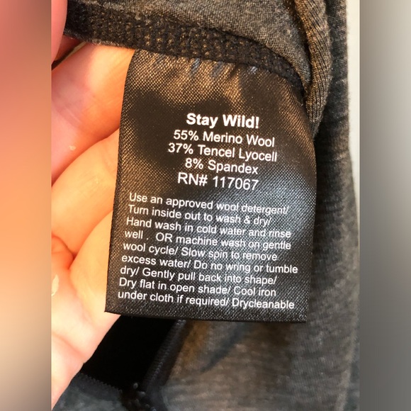 Small grey air blaster merino wool tencel onesie - Picture 8 of 8